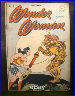 Wonder Woman 18 Rare Golden Age 1946