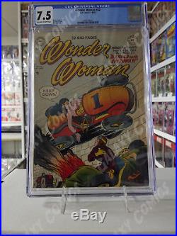 Wonder Woman (1942) #42 CGC 7.5 Golden Age Goodness! High Grade