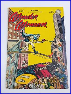 Wonder Woman #29 DC Comics 1948 Golden Age 1st Appearance of Mister Blizzard