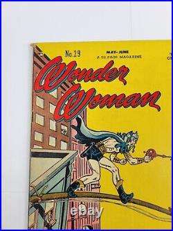 Wonder Woman #29 DC Comics 1948 Golden Age 1st Appearance of Mister Blizzard