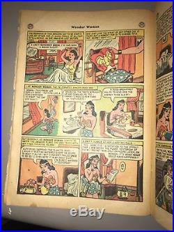 Wonder Woman 42 Golden Age Comic