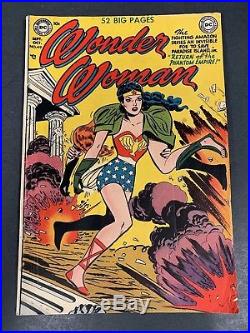 Wonder Woman # 49 (1951) Used In Soti DC Comic Book Golden Age