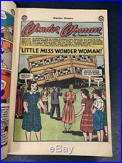 Wonder Woman # 49 (1951) Used In Soti DC Comic Book Golden Age
