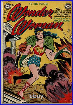 Wonder Woman # 49 (VG, 1951, Golden Age, Comic)