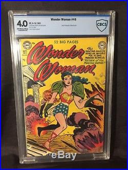 Wonder Woman #49 (dc, 1951) Golden Age! Seduction Of The Innocent