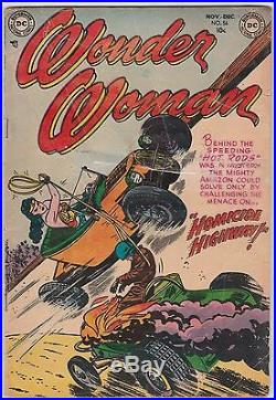 Wonder Woman #56, DC Golden Age, Homicide Highway