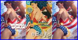 Wonder Woman #750 Artgerm Trade/golden Age Virgin 3 Cover Variant Set