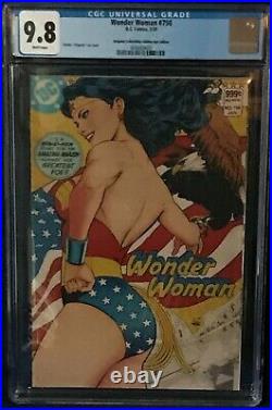 Wonder Woman #750 CGC 9.8 GOLDEN AGE Artgerm Collectibles Exclusive Variant