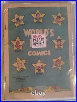 World's Best Comics #1! CGC 0.5 Amazing Eye Appeal! First issue