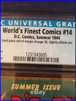 World's Finest 14 Chc 3.5 Rare Golden Age Only 1 On Ebay Zero In Completed Look