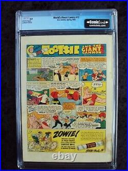 World's Finest #17 DC Comics Golden Age Last Cardboard Cover