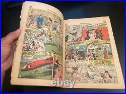 Wow! WONDER WOMAN #37 Key 1949/Golden Age WW-First Circe! Bright & Colorful