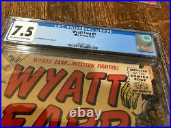 Wyatt Earp #1 comic 1955 GOLDEN AGE! CGC 7.5