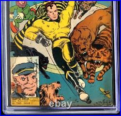 Yellowjacket Comics #10 (Charlton 1946) CGC 3.5 Rare Golden Age Comic