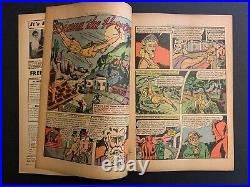 Yellowjacket Comics 8 FN+ - Scarce Charlton Golden Age, Early Old Witch 1946