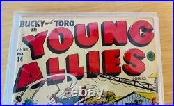 Young Allies #14 1944 Alex Schomburg Cover Whole Book, NO RESTORATION