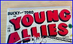 Young Allies #14 1944 Alex Schomburg Cover Whole Book, NO RESTORATION